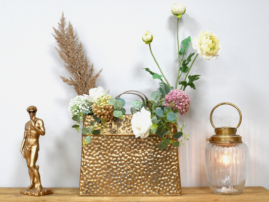 Gold Metal Decorative Bag