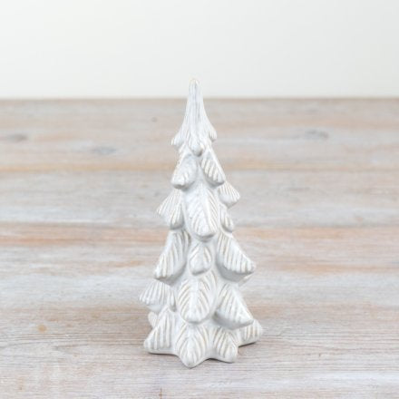 White Ceramics Christmas Tree