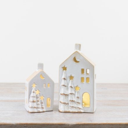 LED Christmas House Choice of two sizes