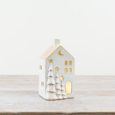 LED Christmas House Choice of two sizes