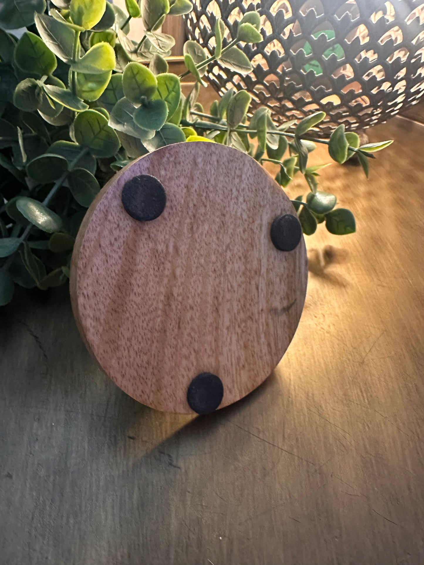 Wooden Mum Coaster