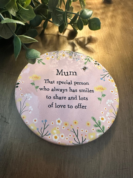 Mum Ceramic Coaster