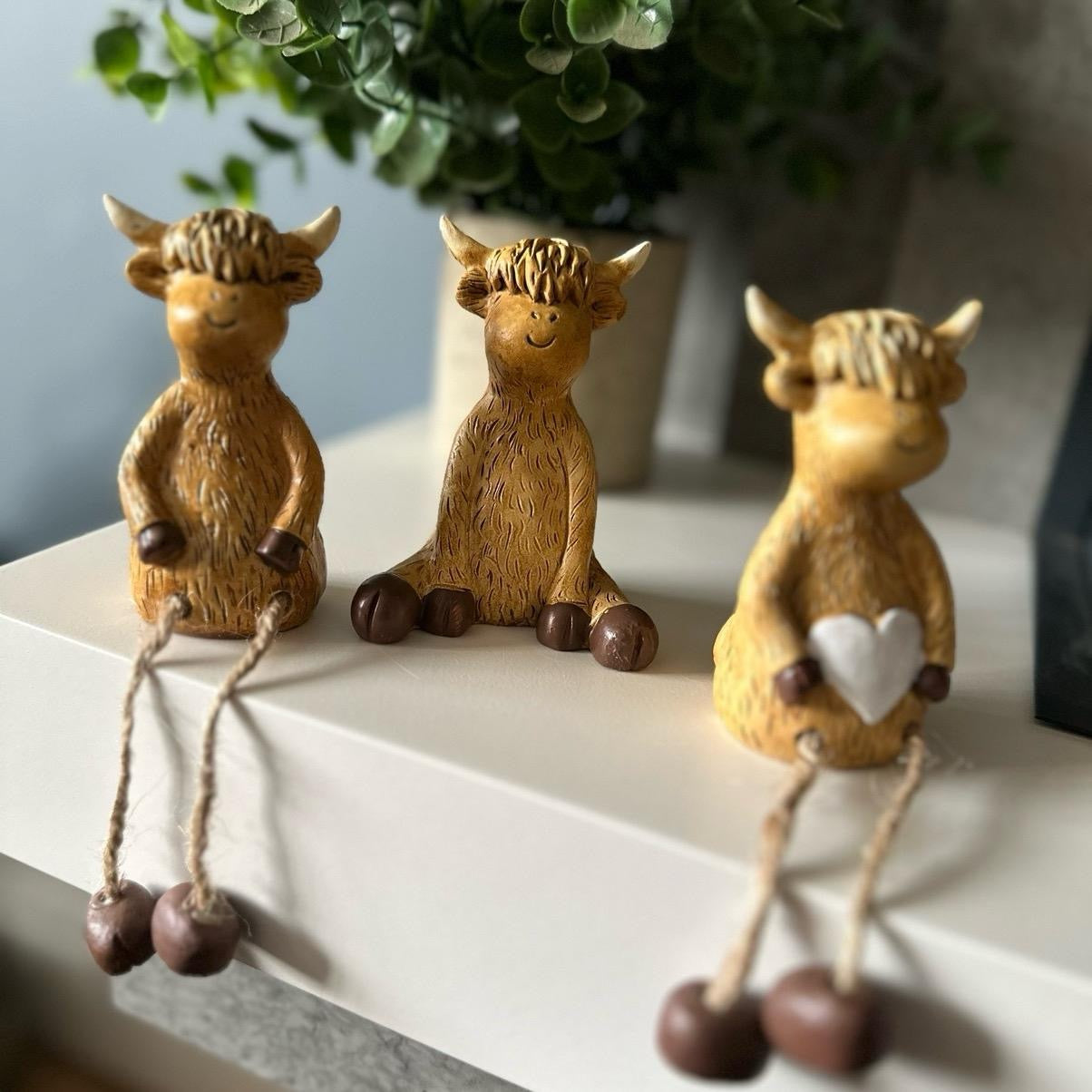 Decorative Highland Cows ~ Choice of 3